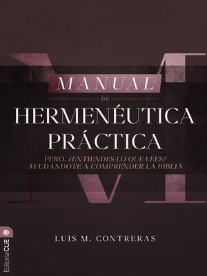 cover image of Manual de Hermenéutica Práctica